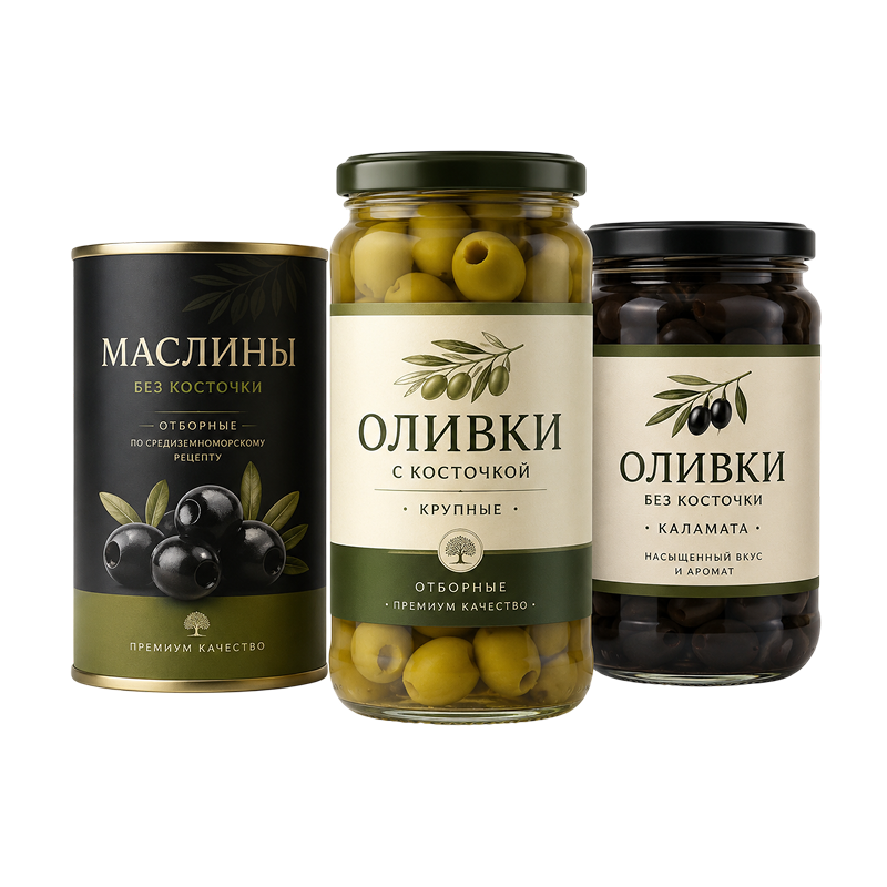 Оливки, маслины