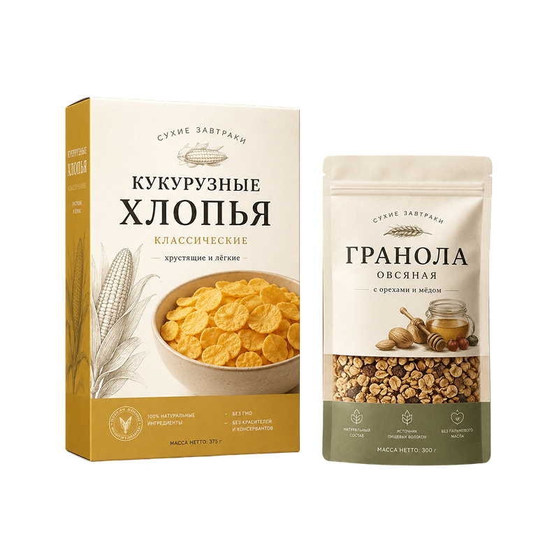 Сухие завтраки