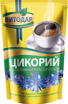 Цикорий растворимый "Витодар" порошкообразный (дой/пак) 85г/24шт