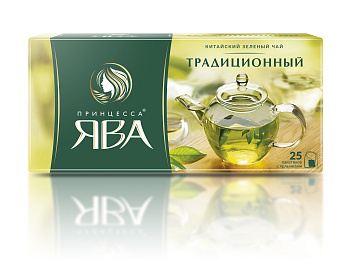 Чай зеленый "Принцесса Ява" традиционный (с/н) 25пак/18шт "Орими"