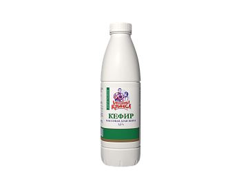 Кефир "Бабушкина Крынка" 1% (пэт) 900г/6шт Беларусь