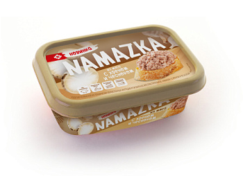 Намазка мясная с хреном и чесноком (пл/б) 150г/10шт МК "Брестский"