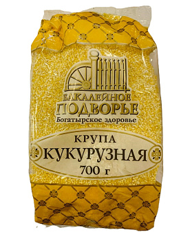Кукурузная крупа "Подворье" Гост 700г/15шт Россия