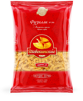 Макароны "Шебекинские" №266 Фузили гр.А в/с 450г/28шт Россия