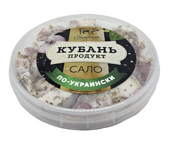 Сало соленое по-Украински 150г/1шт "Прод Империя"  