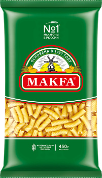 Макароны "Макфа" Рожки гр.А в/с Гост 400г/20шт Россия