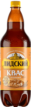 Квас "Лидский" Хлебный (пэт) 1,5л/6шт Беларусь (П/У)