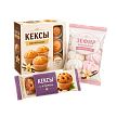 Кексы, зефир