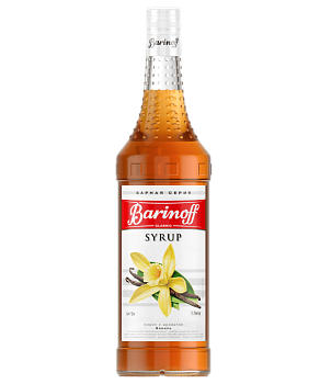 Сироп Ваниль (ст/тв) 1л/6шт "Barinoff"