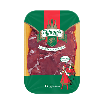 Печень ЦБ Гост (замороженный на подложке) "Куриное Царство"