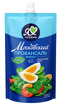 Майонез "Московский" Классический 67% (с дозат) 200мл/24шт "МЖК" 