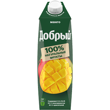 Напиток "Добрый" Манго Микс 1л/12шт "Мултон" (ПУ)