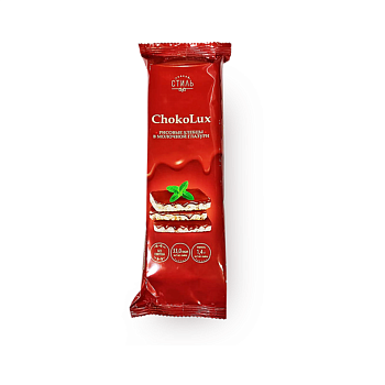 Хлебцы "Chokolux" рисовые в молочной глазури 68г/26шт Россия**