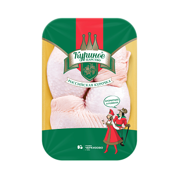 Окорок ЦБ (замороженный на подложке) 1/1кг ТМ "Куриное царство"