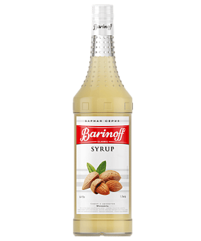 Сироп Миндаль (ст/тв) 1л/6шт "Barinoff"