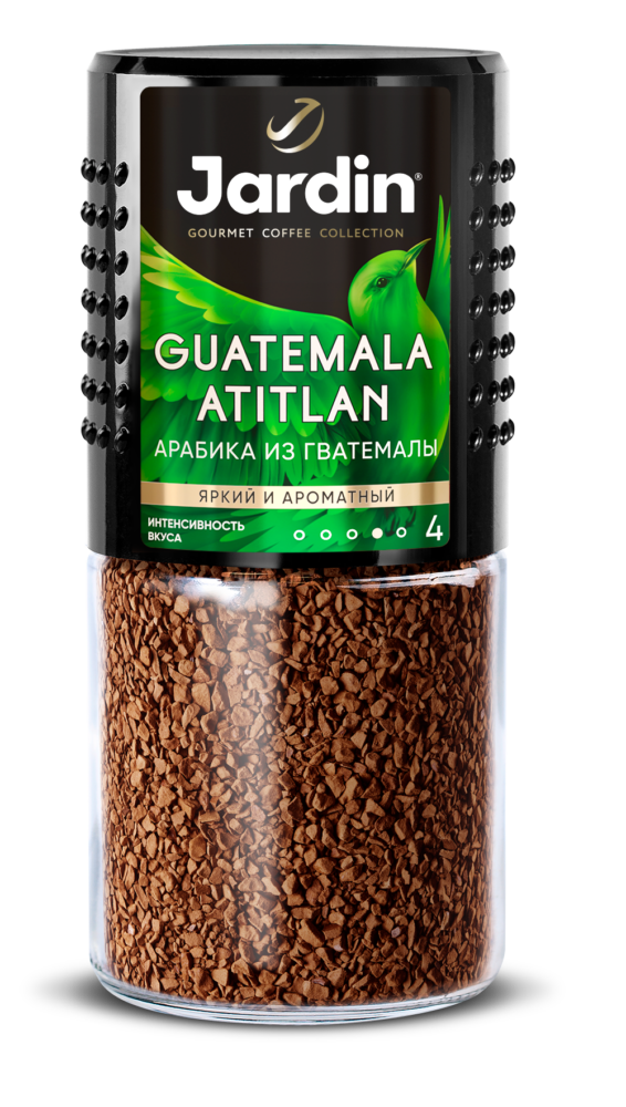 Кофе растворимый "Жардин" Guatemala Atitlan №4 (ст/б) 95г/12шт "Орими"