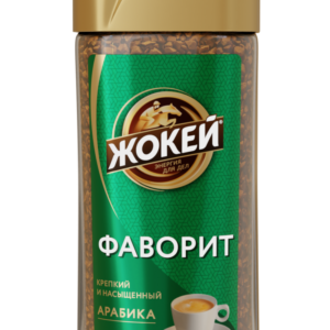 Кофе растворимый "Жокей" Арабика Фаворит №3 (ст/б) 95г/12шт "Орими"