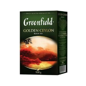 Чай черный "Гринфилд" Голден Цейлон листовой 100г/14шт "Орими"