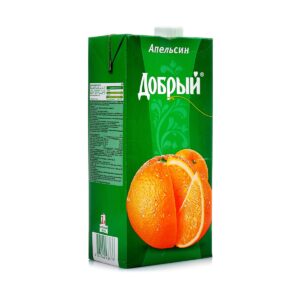 Сок "Добрый" Апельсин 2л/6шт "Мултон"