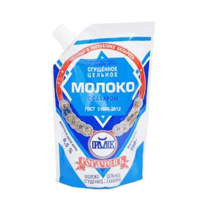 Сгущенное молоко с сахаром "Рогачевъ" Гост 8,5% (дой/пак) 270г/24шт Беларусь