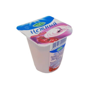 Йогурт "Нежный" Вишня 1,2% 100г/24шт "Кампина"