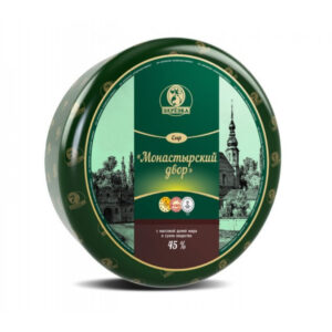Монастырский двор сыр 50% "Березка" полутвердый "Савушкин продукт"