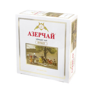 Чай черный "Азерчай" Букет байховый (с/н) 100пак/6шт "Кубань-Ти"