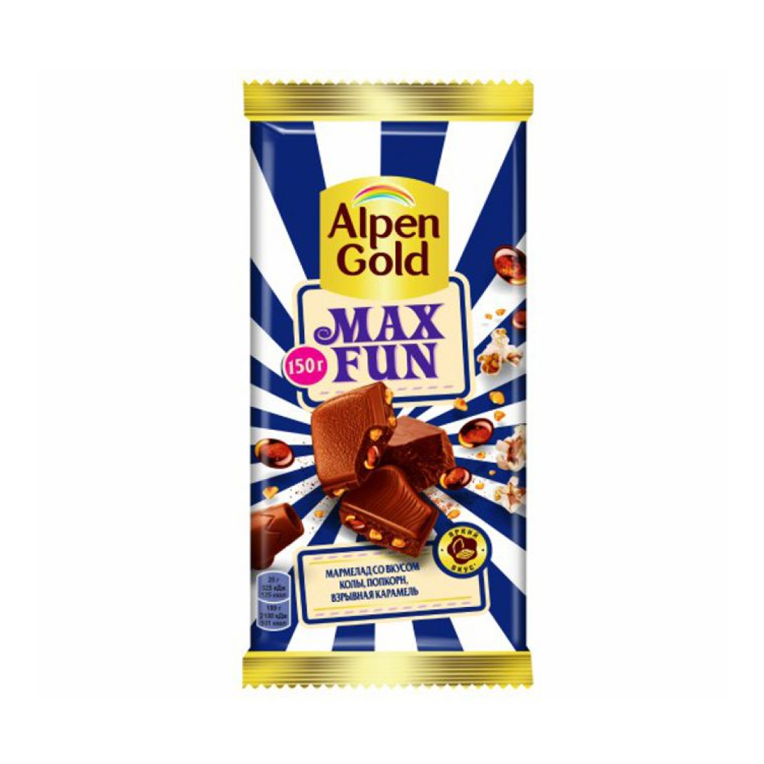 Alpen Gold МАКСФАН ШОК Карам марм печен150г