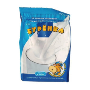 Сухое молоко (молок.продукт) Буренка 25% (карт/уп) 400г/20шт "Петерпак"