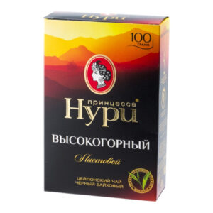 Чай черный Принцесса Нури Высокогорный мелколистовой 100г/16шт "Орими"