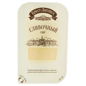 Сыр (нарезка) Сливочный 50% 150г/8шт "Брест Литовск"