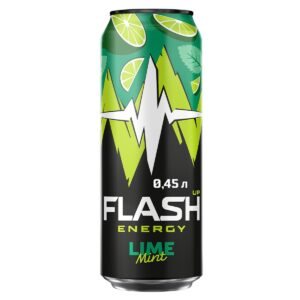 Энергетик "Flash Up" Мятный лайм (ж/б) 0,45л/24шт "Балтика"