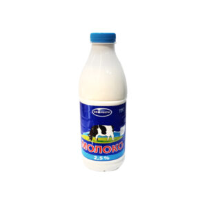 Молоко "Экомилк" пастеризованное 2,5% Гост (пэт) 0,93л/6шт "Озерецкий МК"