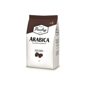 Кофе в зернах Paulig 100% Arabica (пакет) 1кг/4шт