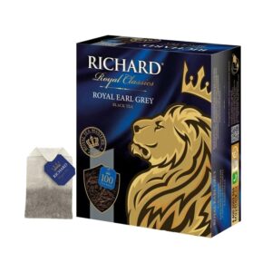 Чай черный "Ричард" Роял Эрл Грей (с/н) 100пак/6шт "Май Фудс"