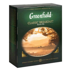Чай черный "Гринфилд" Классик Брекфаст (с/н) 100пак/9шт "Орими"