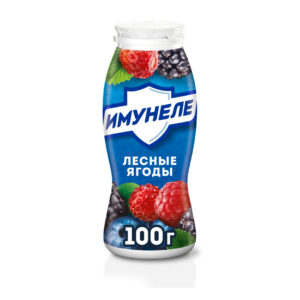 Кисломолочный напиток "Имунеле" Лесные ягоды 1,2% 100г/24шт "Вимм-Билль-Данн"