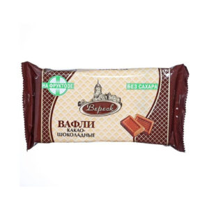 Вафли (фас) Какао-шоколадные фруктоза 105г/20шт "Вереск"