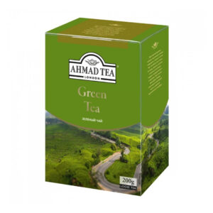 Чай зеленый "Ахмад" листовой 200г/12шт "Ахмад Ти" **