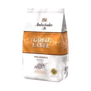 Кофе в зернах Ambassador Gold Label (пакет) 1кг/6шт Россия