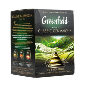 Чай зеленый "Гринфилд" Классик Генмайча (с/н) 20пир/8шт "Орими"**