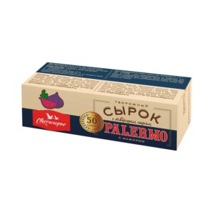 Сырок творожный "Свитлогорье" с сыром Palermo/Инжир 23% (карт/уп) 55г/10шт