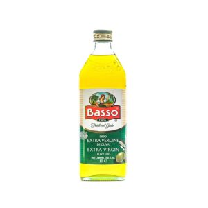 Оливковое масло "Basso" Extra virgin нераф.(ст/б) 1л/12шт Италия**