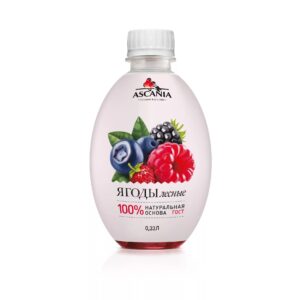 Аскания -Лесные ягоды лимонад (пл/бут) 0,33л/6шт г.Минер.Воды