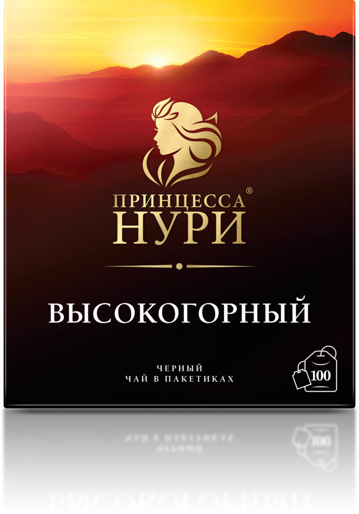 Чай черный "Принцесса Нури" Высокогорный (с/н) 100пак/18шт "Орими"