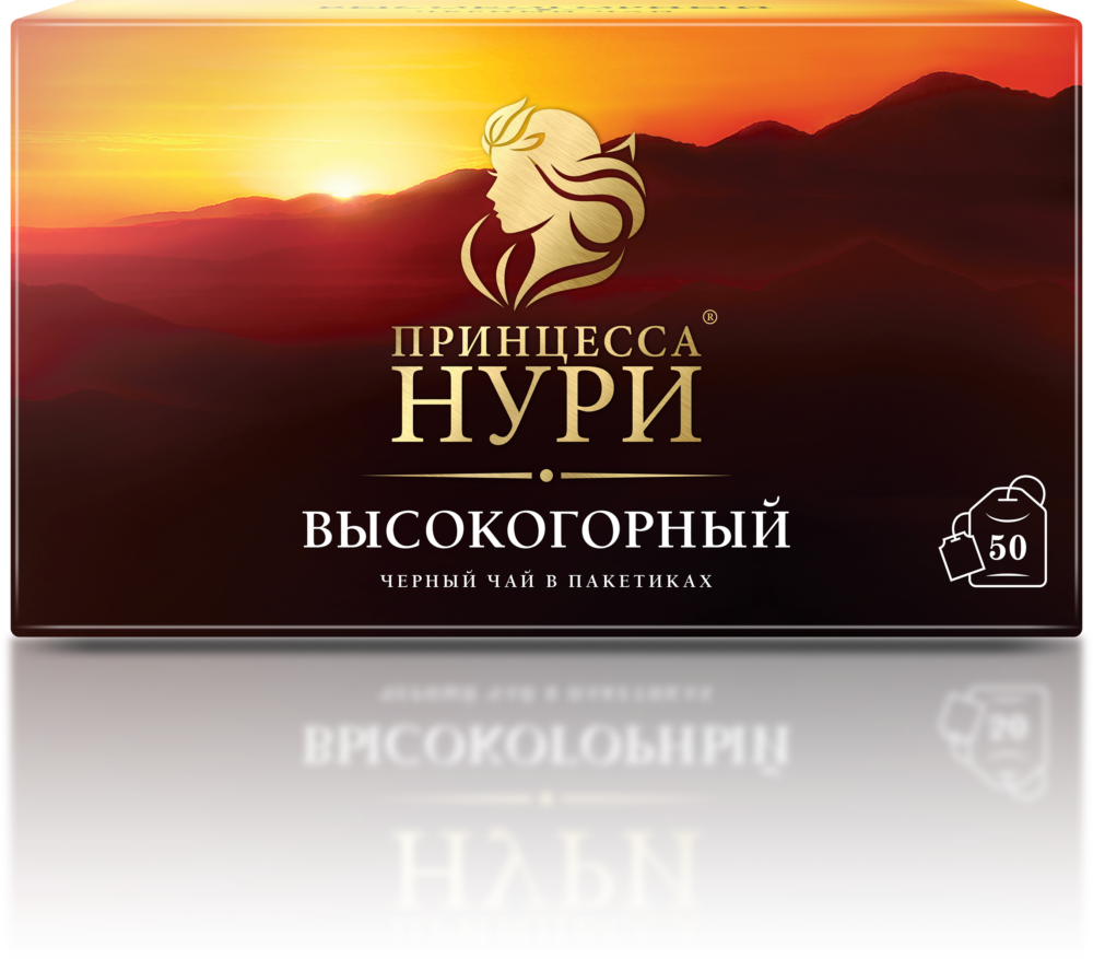 Чай черный "Принцесса Нури" Высокогорный (с/н) 50пак/18шт "Орими"