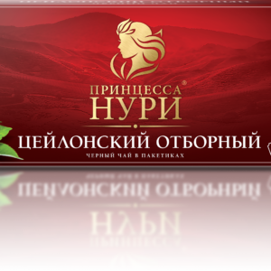 Чай черный "Принцесса Нури" Цейлонский отборный (с/н) 25пак/18шт "Орими"