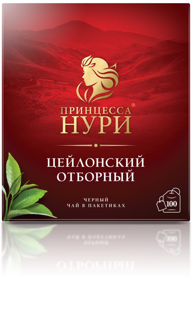 Чай черный "Принцесса Нури" Цейлонский отборный (с/н) 100пак/18шт "Орими"