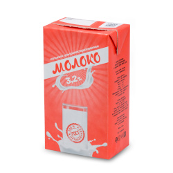 Молоко "Милушка" ультрапастер.3,2% Гост 1л/12шт "Южный МЗ"