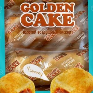 Бисквит "Golden Cake" с вареной сгущенкой 270г/8шт "Faretti"